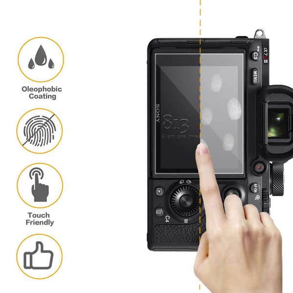 Sony A7II Skärmskydd i Härdat Glas - 2-pack