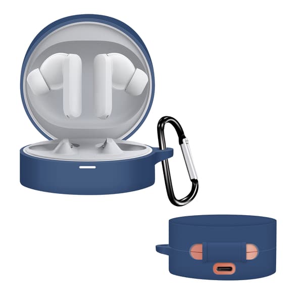 Skyddsfodral i Silikon för Nothing CMF Buds Pro DarkBlue DarkBlue