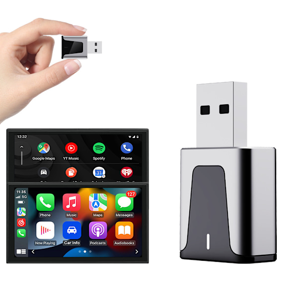 Trådlös CarPlay & Android Auto-adapter för bilar