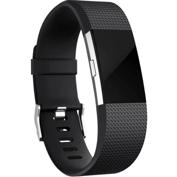 Fitbit Carge 2 ranneke L Musta