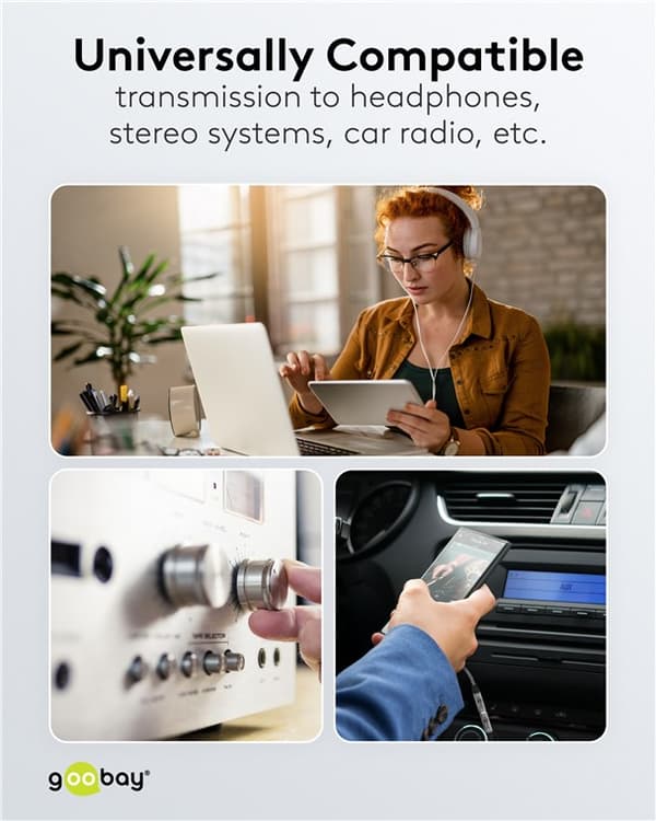 Adapter USB-C™ til USB-C™ og jackstik, 3,5 mm AUX