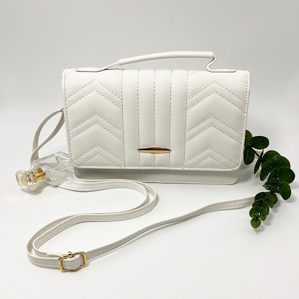 Crossbody-väska / Axelväska för Kvinnor Vit