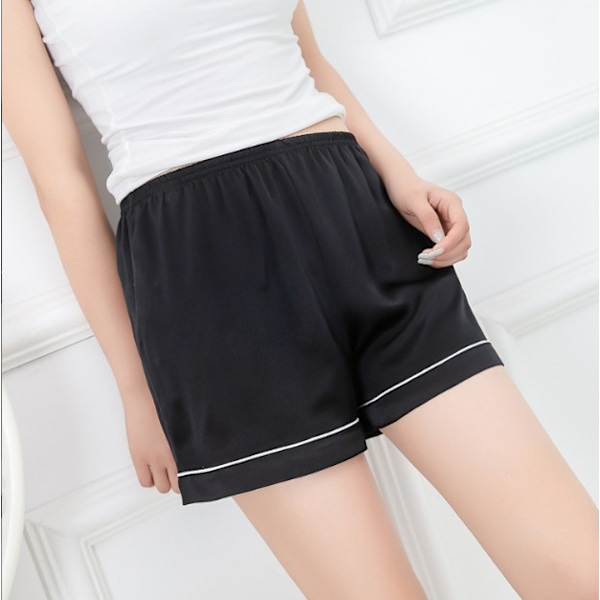 Loungeshorts i 100 % mullbärssilke XL