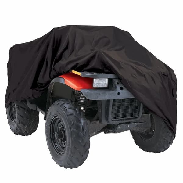 Svart ATV-överdrag - Oxford-tygskydd Model 1