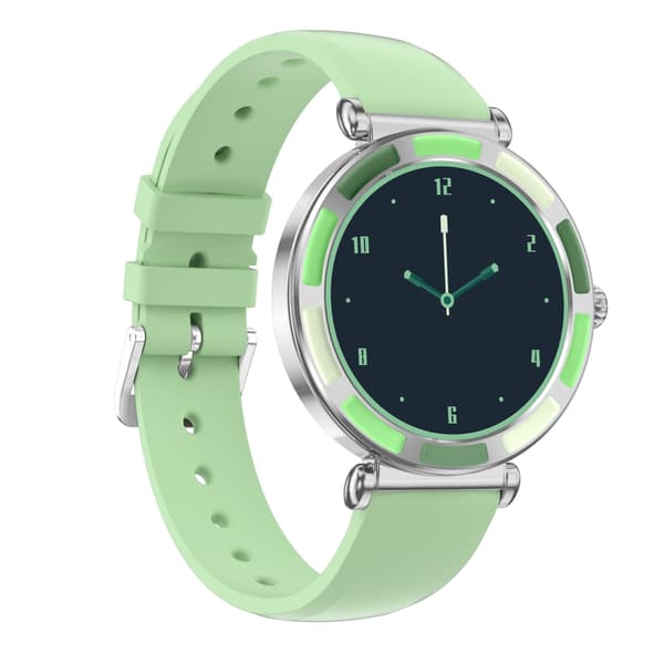 Multifunktionell Smartwatch med Bluetooth-samtal och Hälsoövervakning, kompatibelt med Android och iOS Green Green