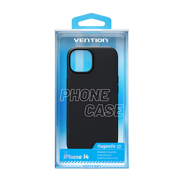 Vention KUEB0-10 beskyttelsescover til iPhone 14 (sort)