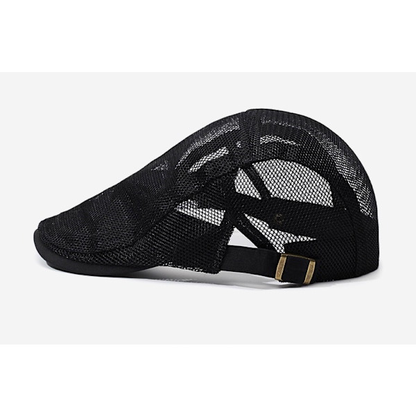 Snygg sommar mesh solskydd baseballkeps Svart