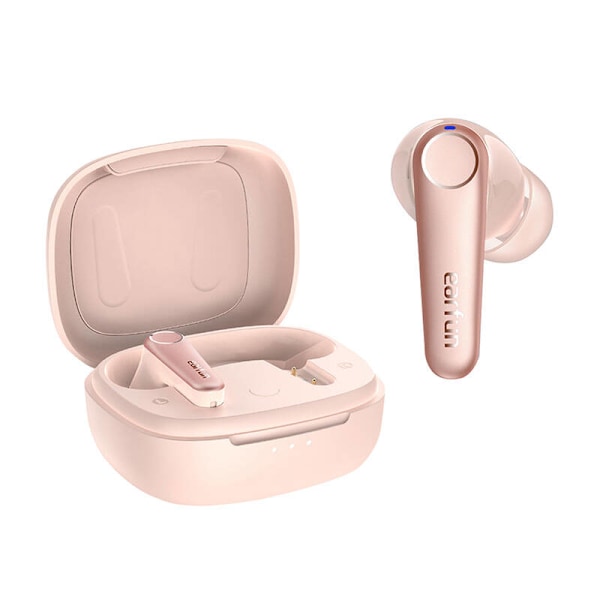 Hörlurar TWS EarFun Air Pro 3, ANC (rosa)