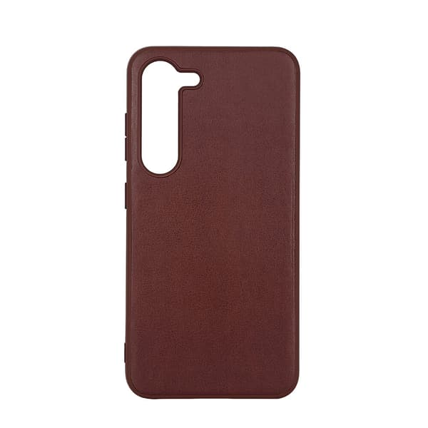 Mobilskal PU Brun - Samsung S23 5G
