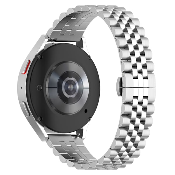 Justerbar Universal 20 MM femrads pärlorm Silver