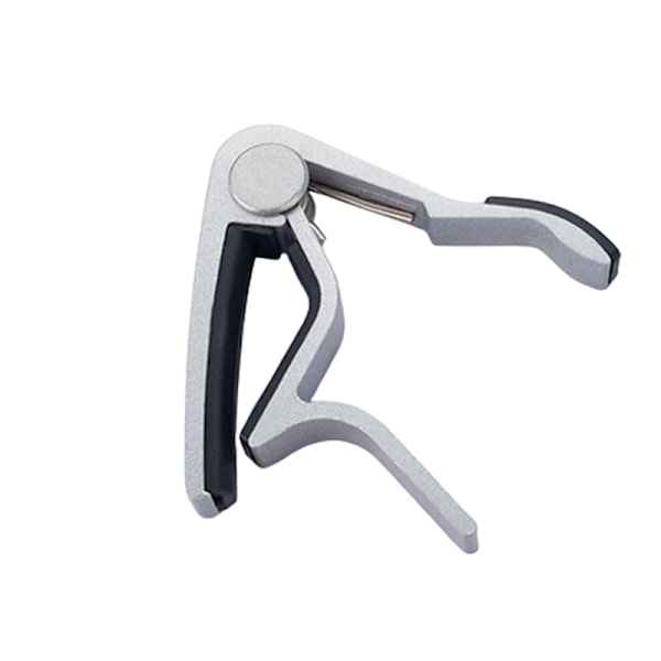 Aluminiumslegering Guitar Capo til akustiske guitarer Sølv