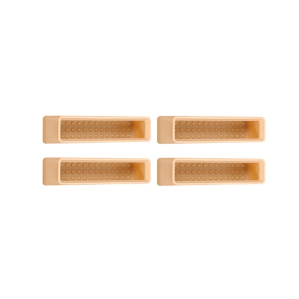 Silikonmöbelbensskydd för golvskydd Beige Beige