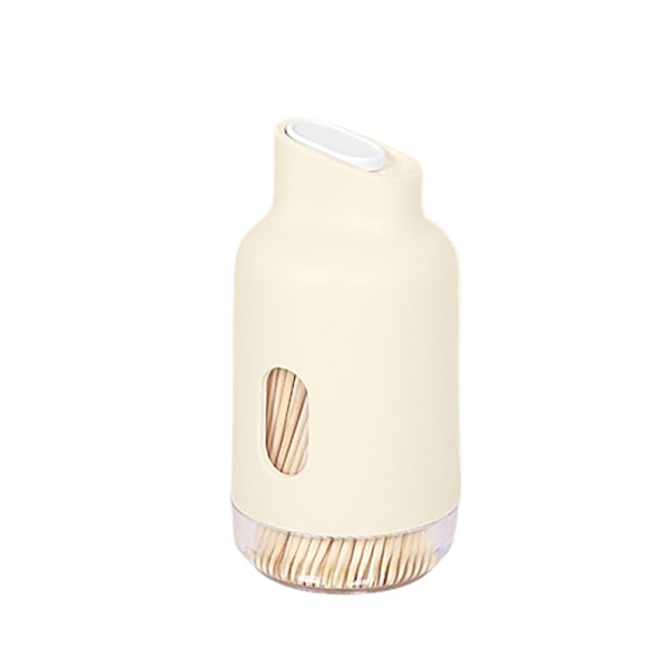 Tyylikäs hammastikkuteline - Tyylikäs ja kätevä Beige