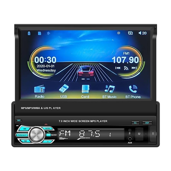 Autonäyttö 6,86'' Podofo A3503 Carplay&Android Auto, WIFI
