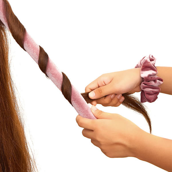 Hårullare Värmelös Rosa
