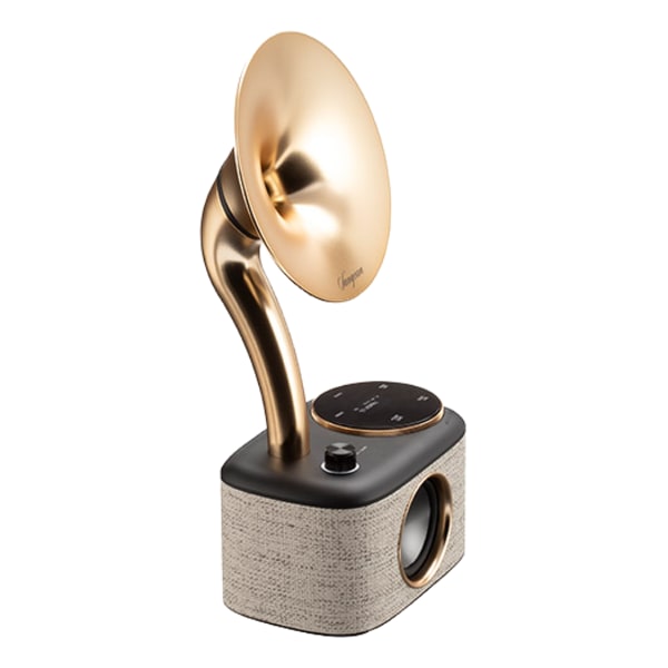 CP-100D Fabric black-Gold DAB+/FM-RDS/bluetooth/AUX Receiver