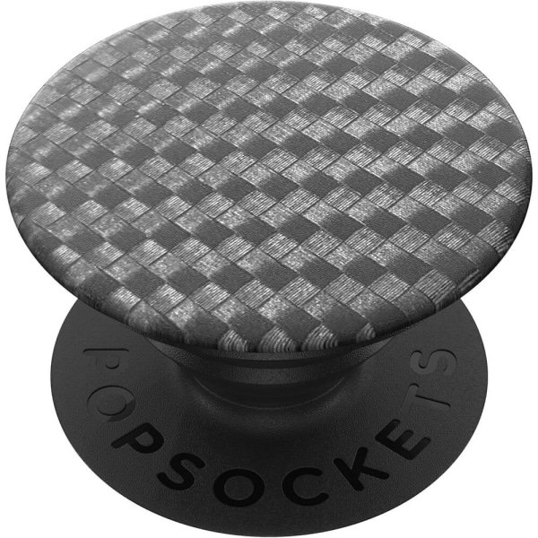 POPSOCKETS Carbonite Weave Avtagbart Grip med Ställfunktion