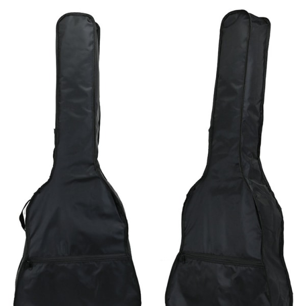 Guitartaske til støvtæt transport-vandtæt oxford-klud Sort 30 in Sort 30 inch