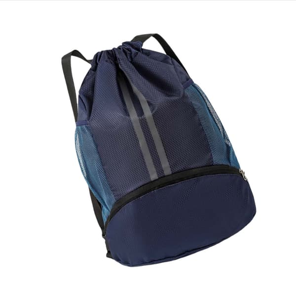 Suuri tilava koripalloreppu kengälokerolla NavyBlue NavyBlue