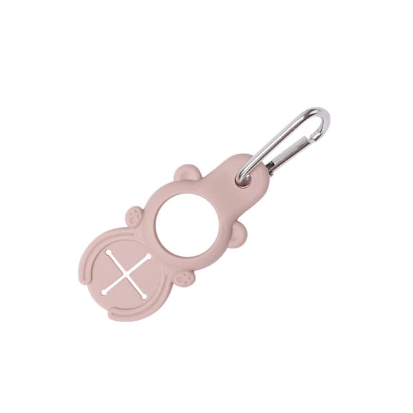Kätevä silikoninen juomapullon pidike - 4 kpl Pink Pink