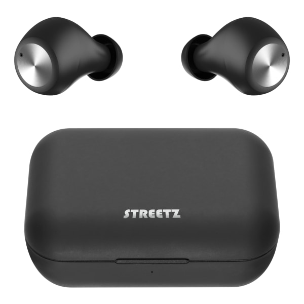 T210 TWS in-ear earbuds with charging case, TWS, black