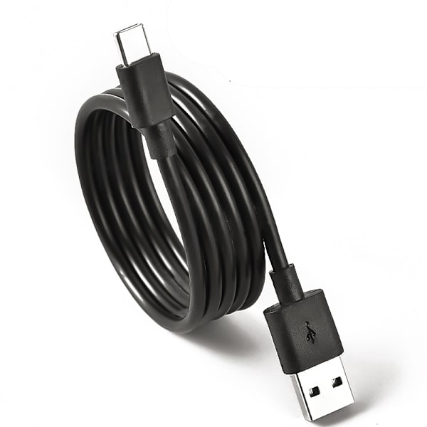 Typ-C dubbelskärmad datakabel 0,8 m (2-pack)