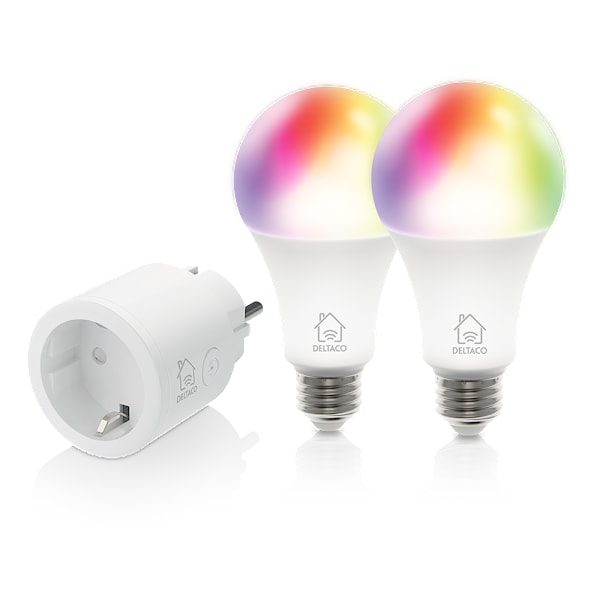 Starter Kit With Two RGB Bulbs And One Plug