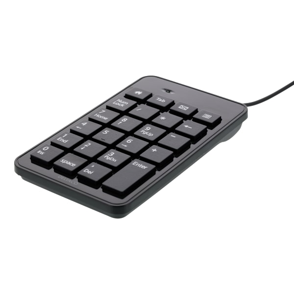 TB-120 Numeric keyboard, 23 keys, 4 hot keys, USB, black