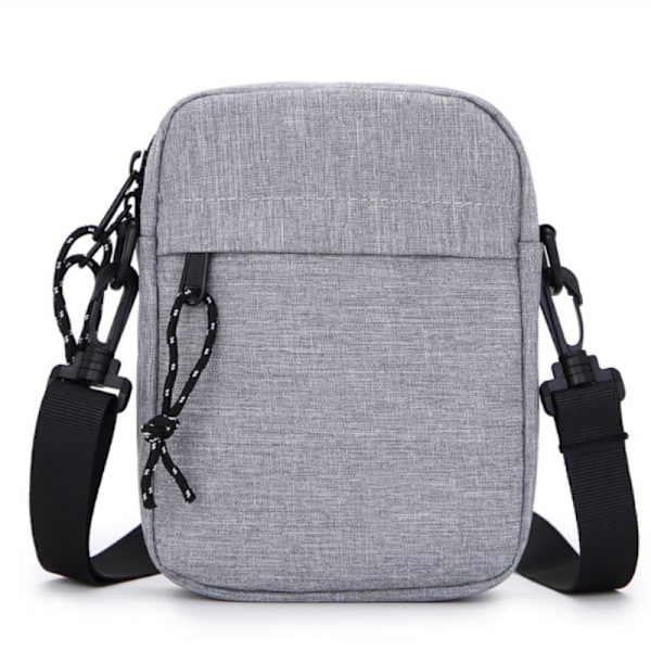 Crossbody telefontaske til mænd - let og stilfuld Grå