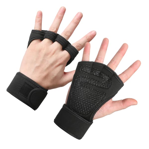 Sorte XL Sports Cykelhandsker: Solbeskyttelse & Touchscreen XL