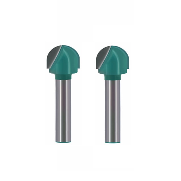 1/4" Shank Round Bottom Router Bit (2-pack) B