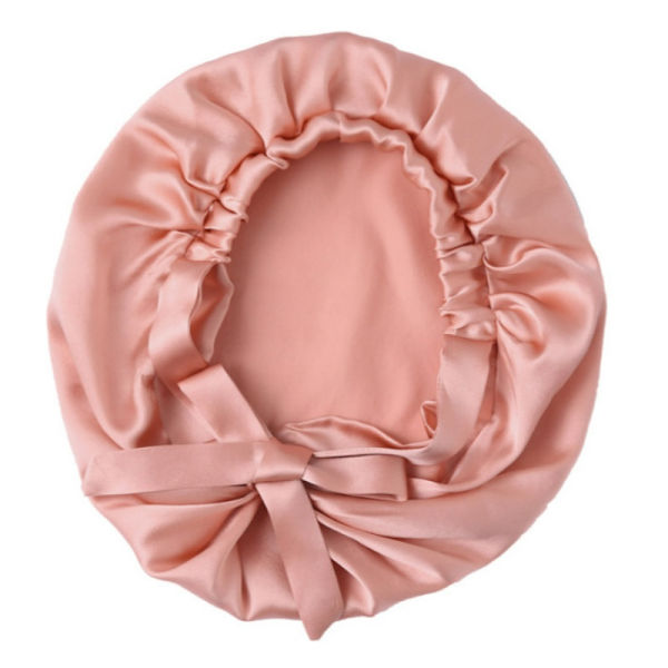 100% Mullbärssilkesögonbindel för hårväxt Rosa