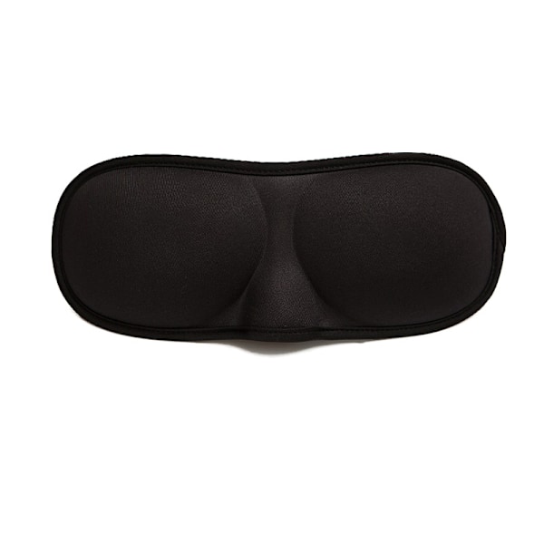 3D Contoured Sleep Mask til Side Sleepers Sort