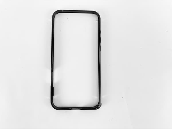 Aluminiumslegering Bumper Case til iPhone 16 Pro Max Black Black