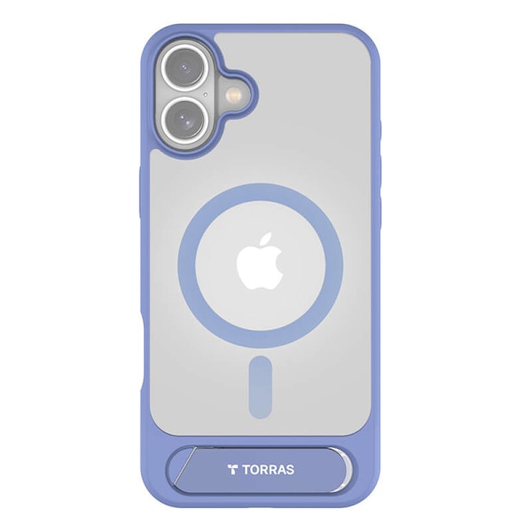 Torras Pstand Series Fodral för iPhone 16 (blå)