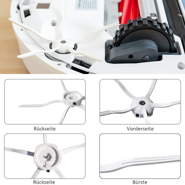 INF Tillbehör 13 delar Roborock S7 S7+S7 Plus S7 MaxV Plus Ultra T7 T7S T7 Plus T7S Plus