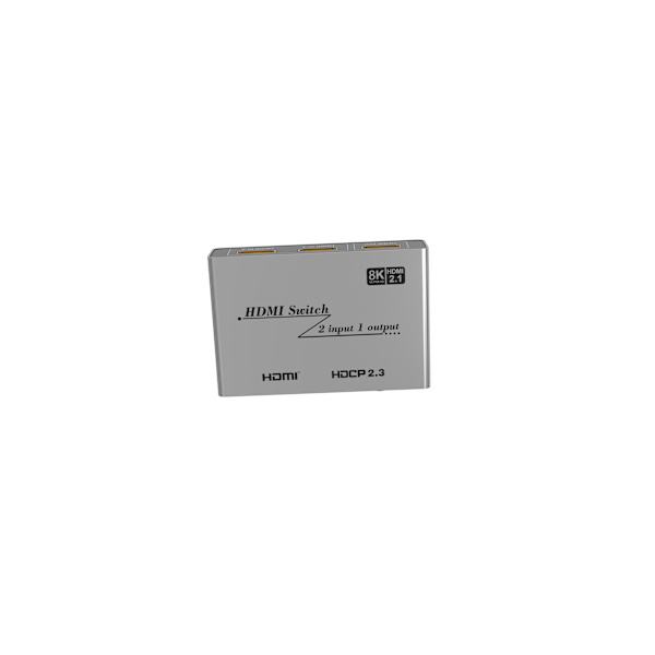 HDMI-switch 8K 2x1 med fjärrkontroll