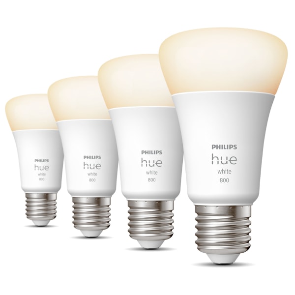 Hue White E27 A60 800lm 4-pack