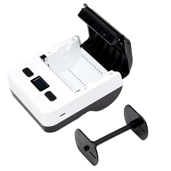 80mm Kannettava Bluetooth Lämpötulostin - USB + Bluetooth Yhteys, Sopii Android, iOS ja Windows
