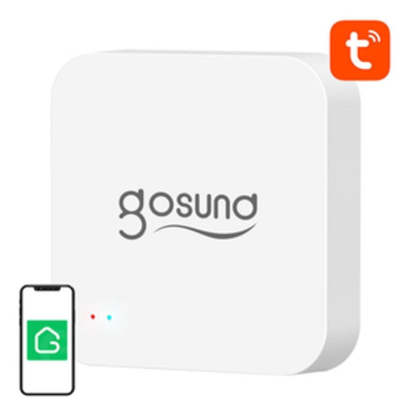 Smart Bluetooth BLE, WiFi Mesh Gateway med larm Gosund G2 Tuya