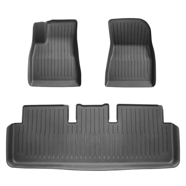 2023-2024 Tesla Model 3 Formsprutade golvmattor Left Hand Drive