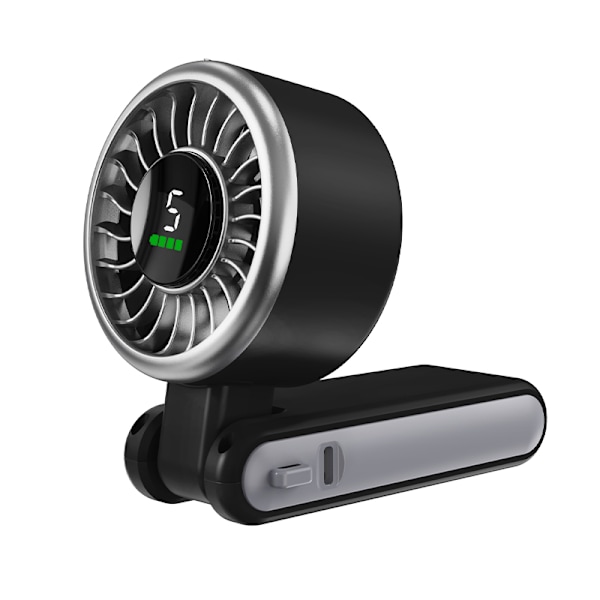Foldbar Ventilator: Bærbar Køleløsning Grey Grey