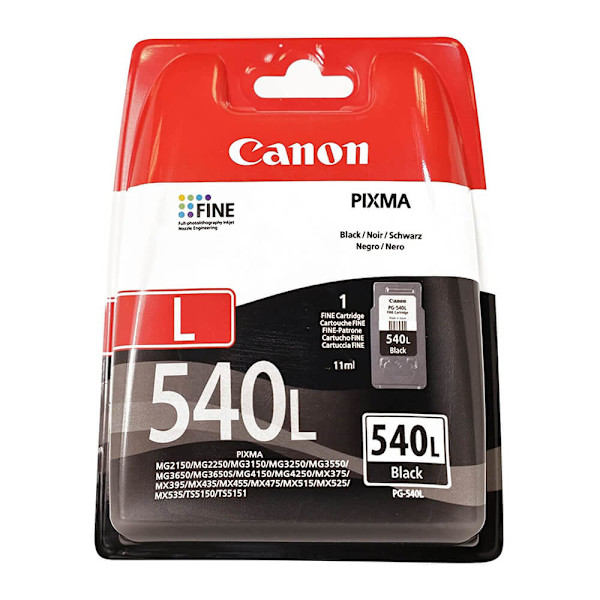 Ink 5224B001 PG-540L Black
