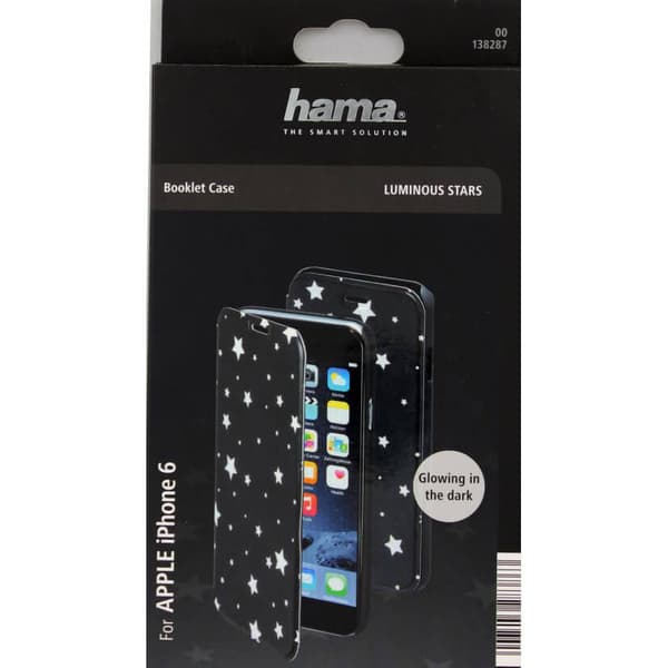 Plånboksväska DesignLine iPhone 6/7/8/SE Star Glow Black