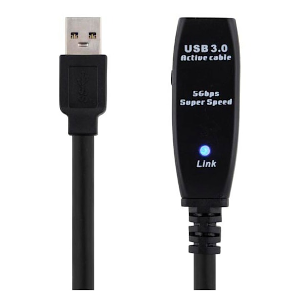 PRIME USB 3 extens cable active TypeA ma>Type A fe 7m black