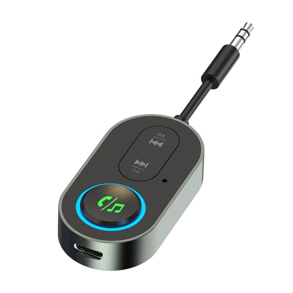 Bluetooth 5.3 langaton audio vastaanotin ja lähetin - BR10T adapteri pitkällä akunkestolla