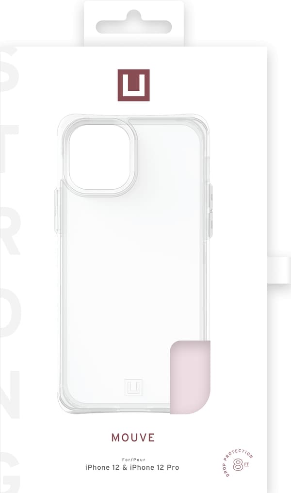 iPhone 12/12 Pro U Mouve Cover Aubergine