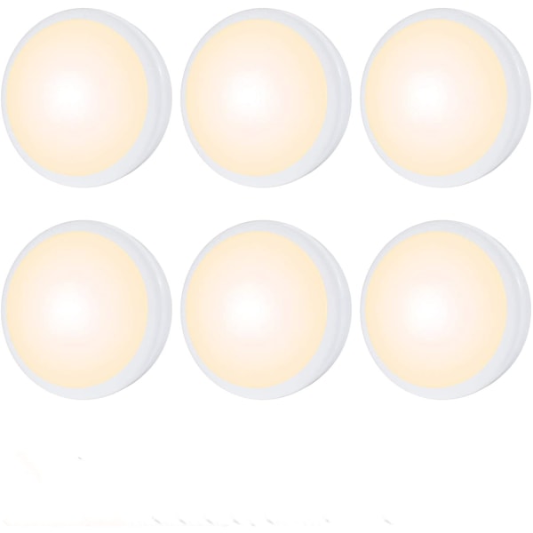 16-färgs LED spotlights 6 lampor med 2 fjärrkontroller Vit Vit
