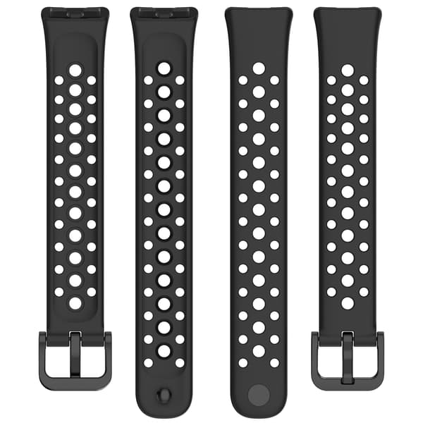 Silikone urrem til Huawei Band 8/9/10 Black Black