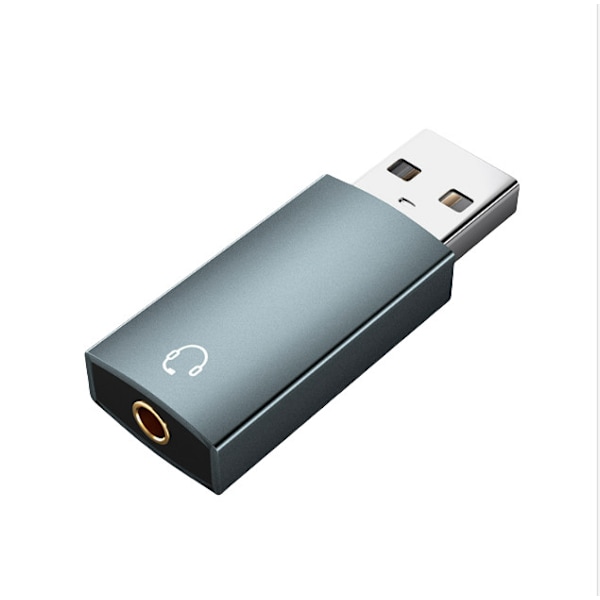 USB-C til 3,5 mm hovedtelefonstikadapter